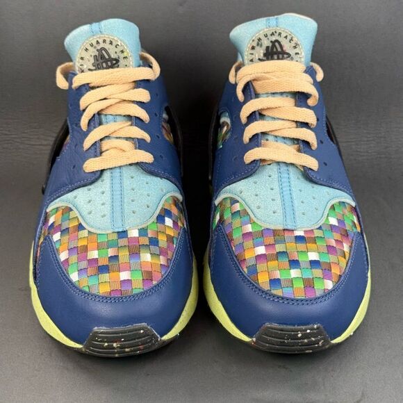 Nike Air Huarache Crater Premium 'Multi-Color Woven' athletic shoes men's 11.5 - Picture 2 of 8